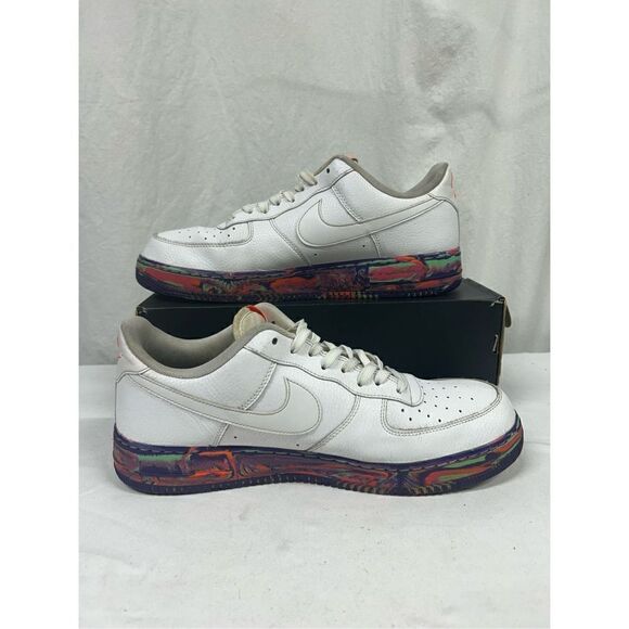 Size 14 - Nike Air Force 1 '07 LV8 Multi-Color Marble 2019 - Picture 2 of 6